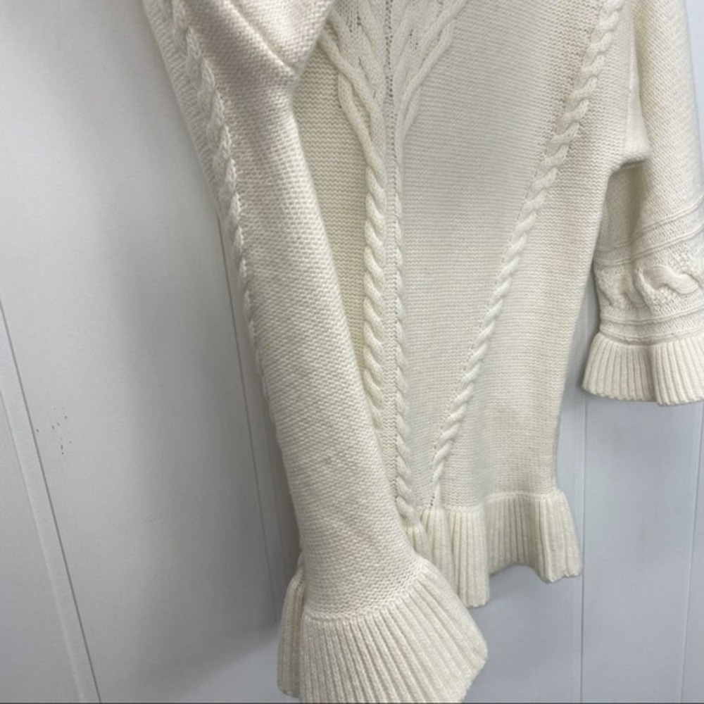 kate spade Ivory Cable Knit Sweater - Picture 14 of 14